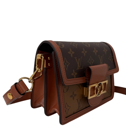 Louis Vuitton Mini Dauphine Monogram Reverse Canvas Fullset / sehr gut Louis Vuitton