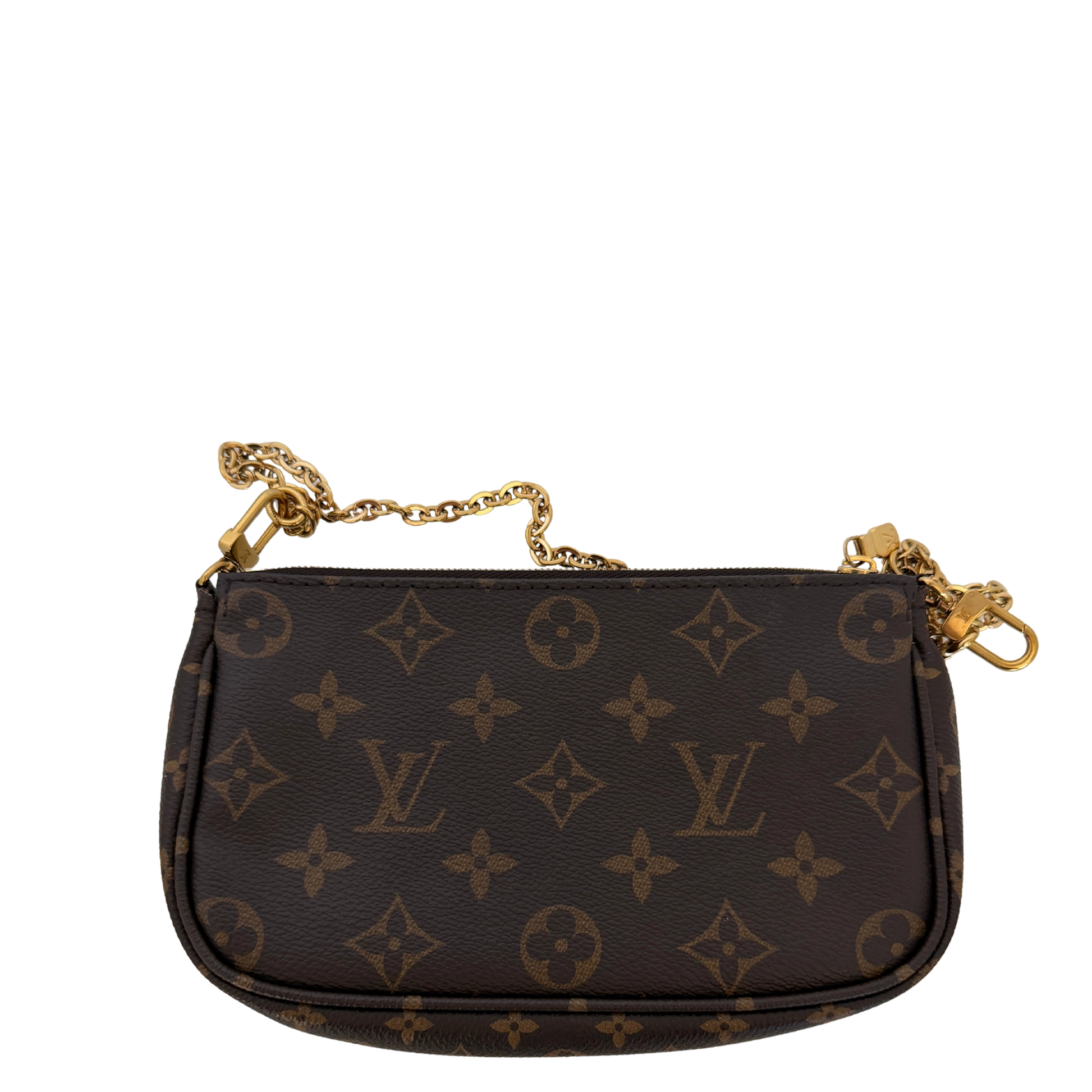 Louis Vuitton Multi Pochette Accessoires Monogram Canvas Rose Clair / sehr gut Louis Vuitton