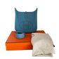 Hermès Evelyne III 29 blau Clemence  Palladium Fullset 2010 / sehr gut Hermès