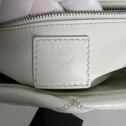 MCM Travia Shearling Shoulder Bag Off- White / neuwertig MCM
