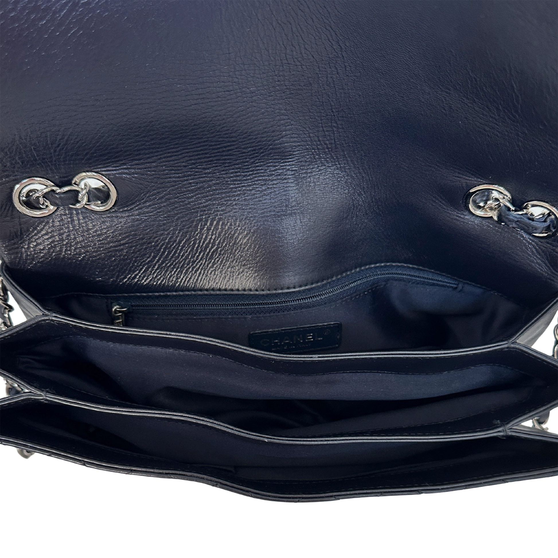 Chanel Timeless Accordion Flap Bag Lammleder / sehr gut Chanel