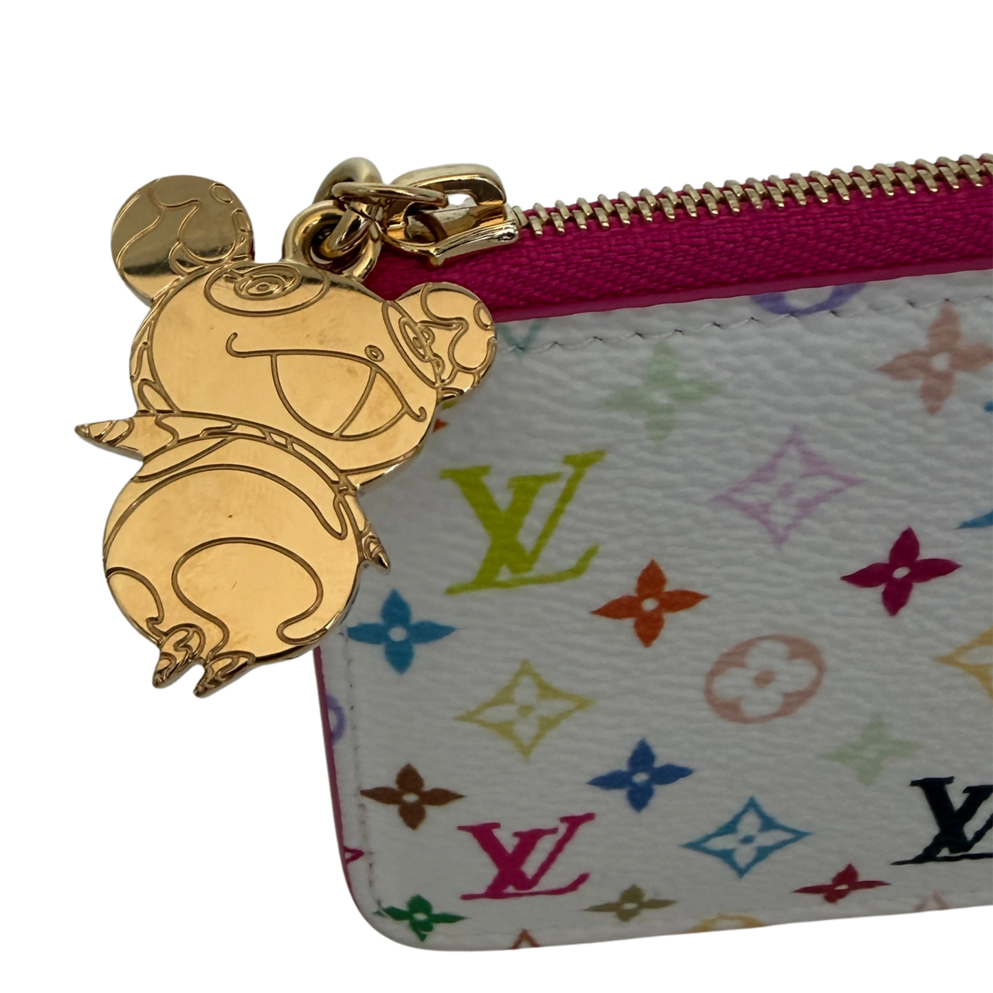 Louis Vuitton X Takashi Murakami Romy Card Holder Fullset / sehr gut Louis Vuitton
