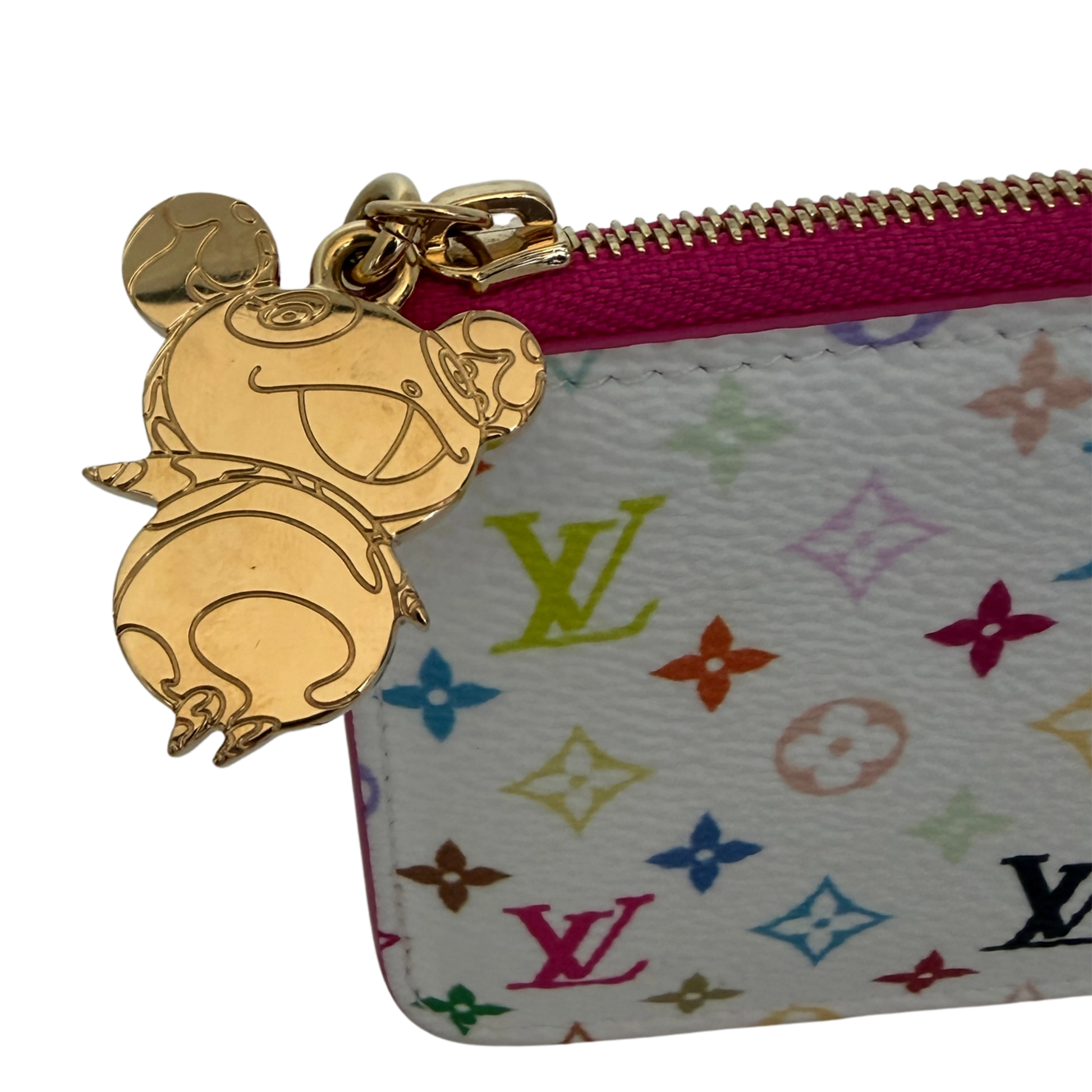Louis Vuitton X Takashi Murakami Romy Card Holder Fullset / sehr gut Louis Vuitton