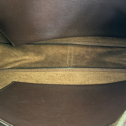Hermès Trim  31 Schultertasche braun Evergrain Leder / gut Hermès