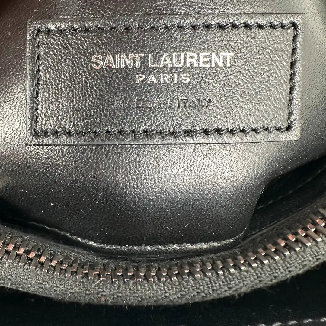 Saint Laurent YSL College Medium Handtasche schwarz Leder / sehr gut