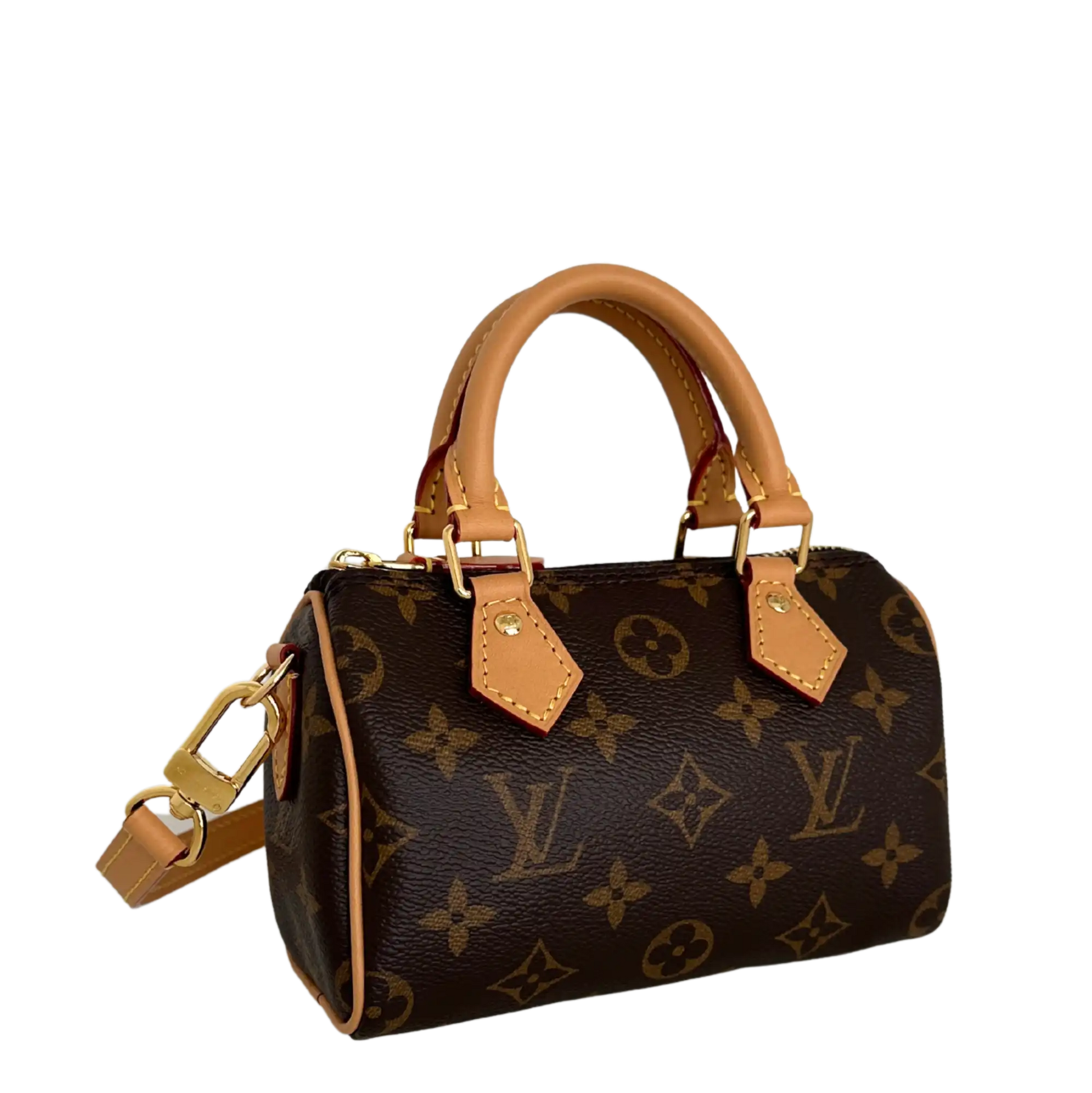 Louis Vuitton Nano Speedy Monogram Canvas braun 2023 M81085 / neuwertig Louis Vuitton