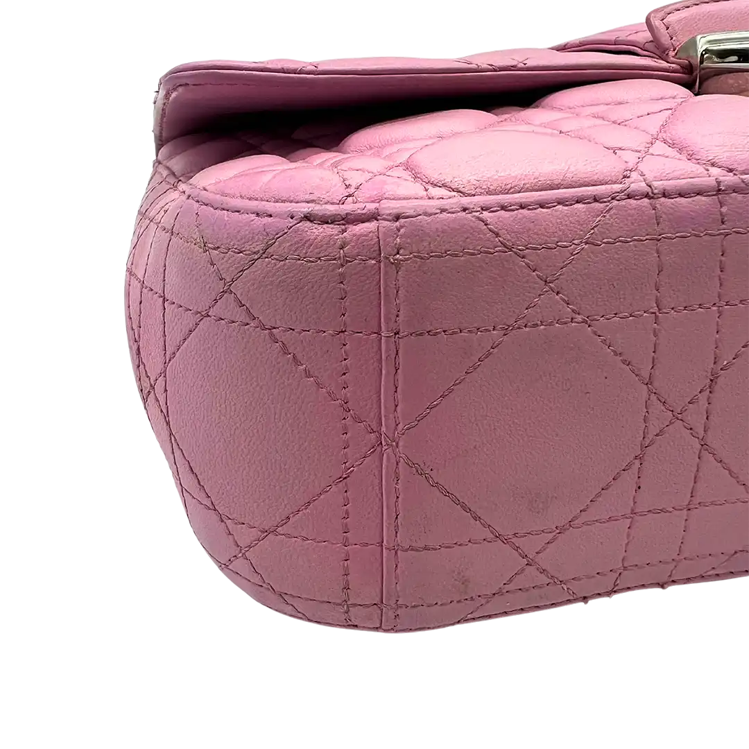 Dior Miss Dior Promenade Clutch Large Leder / Rosa Barbie Dior