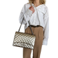 Chanel Timeless Maxi Double Flap Bag Champagner geprägtes Leder mit Iridescent-Finish selten / neuwertig Chanel