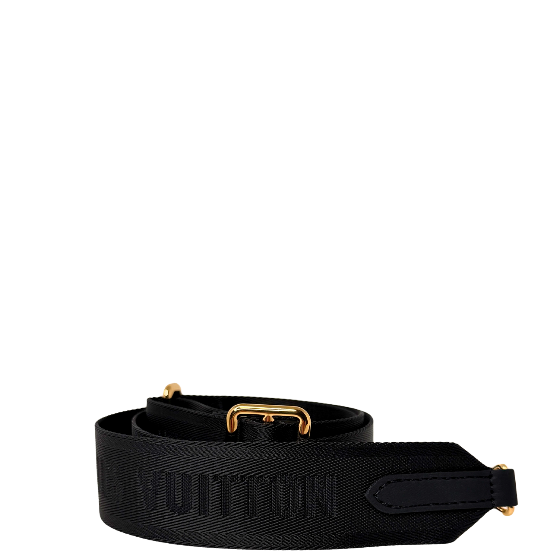 Louis Vuitton Coussin Schulterriemen schwarz goldene Hardware / neuwertig Louis Vuitton