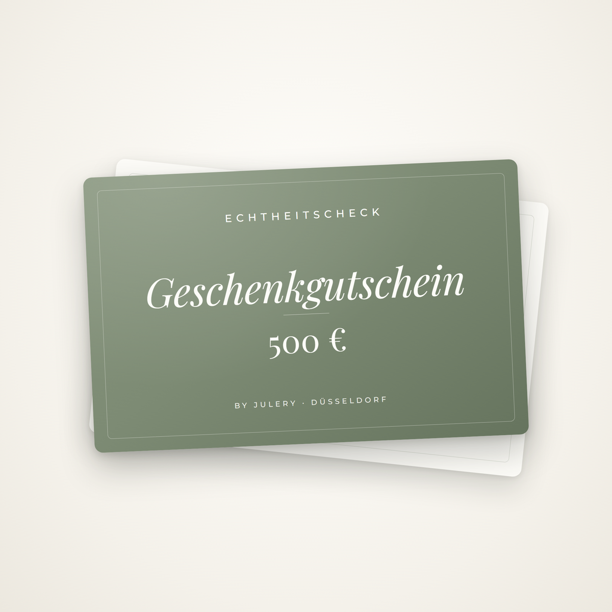 Geschenkgutschein 500 Euro