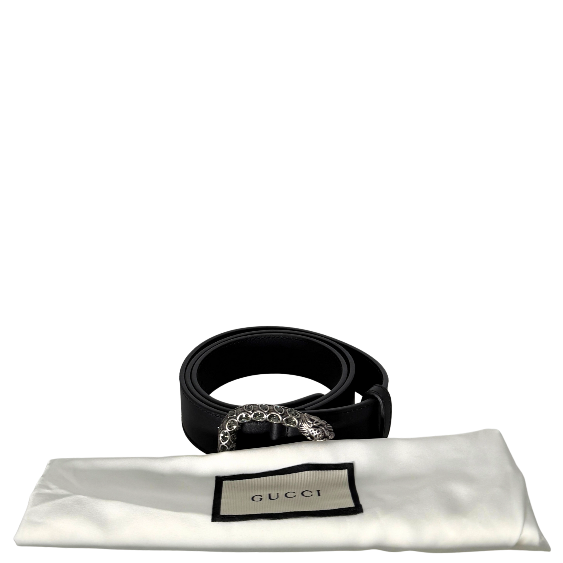 Gucci Dionysus Gürtel Größe 90 Schwarz / neuwertig Gucci