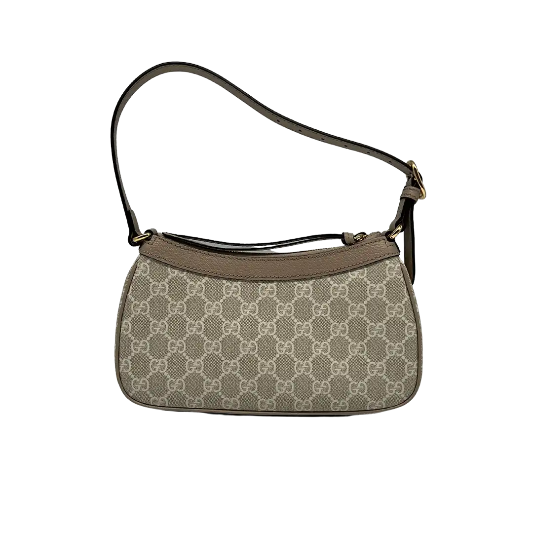 Gucci kleine Ophidia Handtasche beige GG Supreme Canvas / neu Gucci