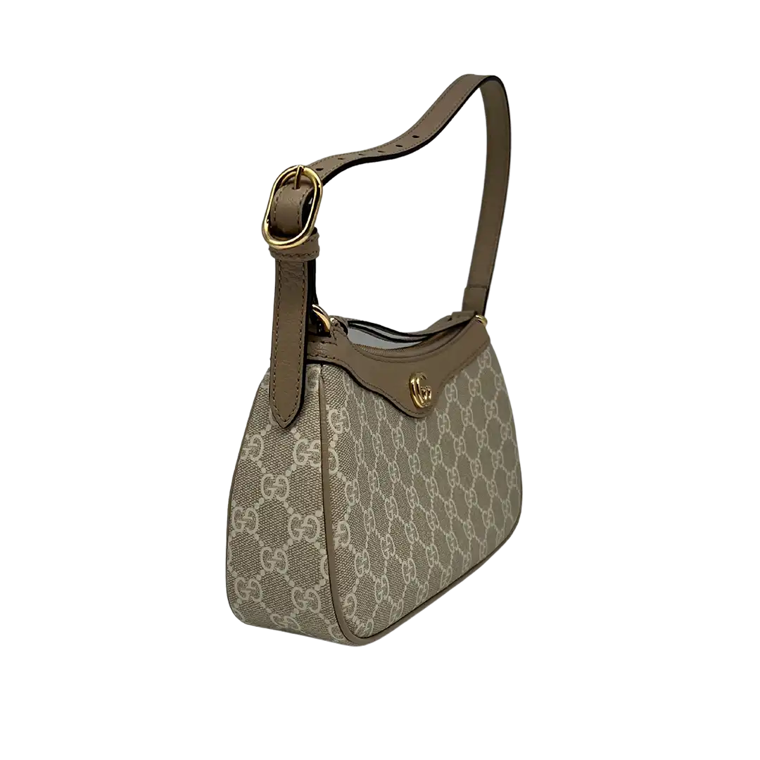 Gucci kleine Ophidia Handtasche beige GG Supreme Canvas / neu Gucci