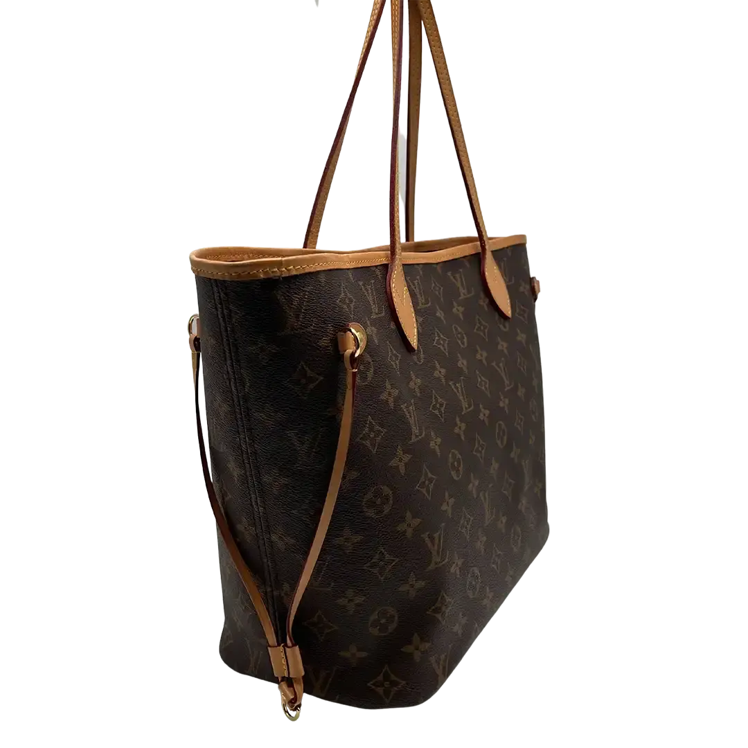 Louis Vuitton Neverfull MM Pivoine Monogram Canvas M41178 / gut Louis Vuitton