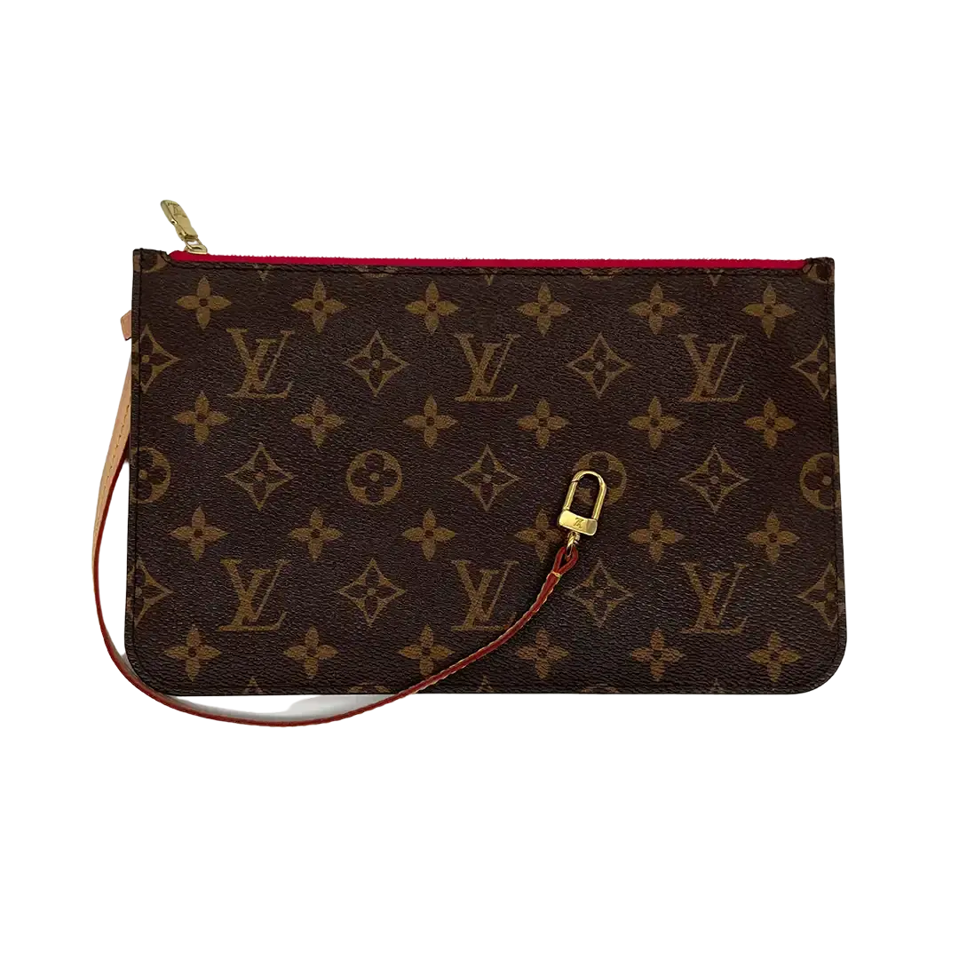 Louis Vuitton Neverfull MM Pivoine Monogram Canvas M41178 / gut Louis Vuitton