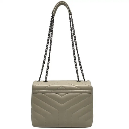 Saint Laurent LouLou Small Tasche beige-grau /gut Saint Laurent