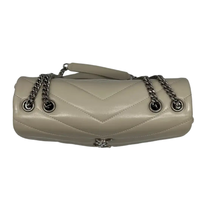 Saint Laurent LouLou Small Tasche beige-grau /gut Saint Laurent