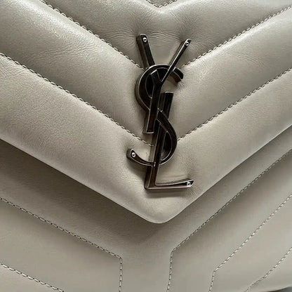 Saint Laurent LouLou Small Tasche beige-grau /gut Saint Laurent