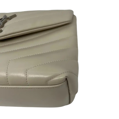 Saint Laurent LouLou Small Tasche beige-grau /gut Saint Laurent