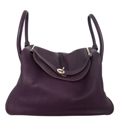 Hermès Lindy 34 Taurillon Clémence Ultraviolet / gut Hermès
