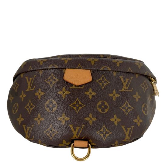 Louis Vuitton Bumbag Belt Bag Monogram Canvas Brown Gold