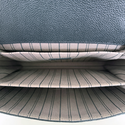 Louis Vuitton Pochette Métis Empreinte Leder M41487 Schwarz / sehr gut Louis Vuitton