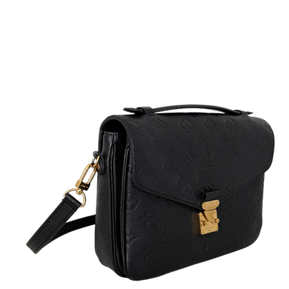 Louis Vuitton Pochette Métis Empreinte Leder M41487 Schwarz / sehr gut Louis Vuitton