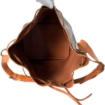 Louis Vuitton Petit Sac Noé Monogram Canvas Braun / gut Louis Vuitton