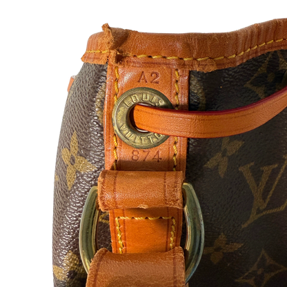 Louis Vuitton Grand Sac Noé Monogram Canvas Braun / gut