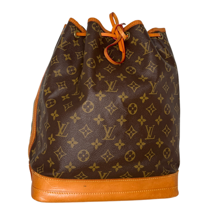Louis Vuitton Grand Sac Noé Monogram Canvas Braun / gut