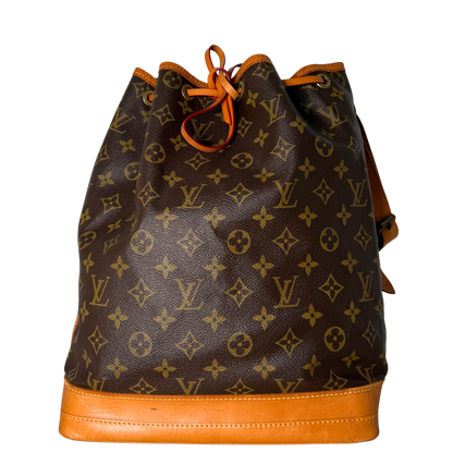 Louis Vuitton Grand Sac Noé Monogram Canvas Braun / gut
