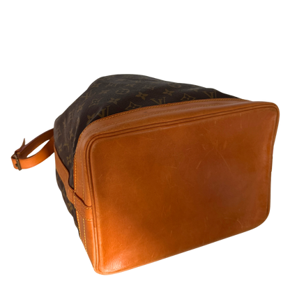 Louis Vuitton Grand Sac Noé Monogram Canvas Braun / gut