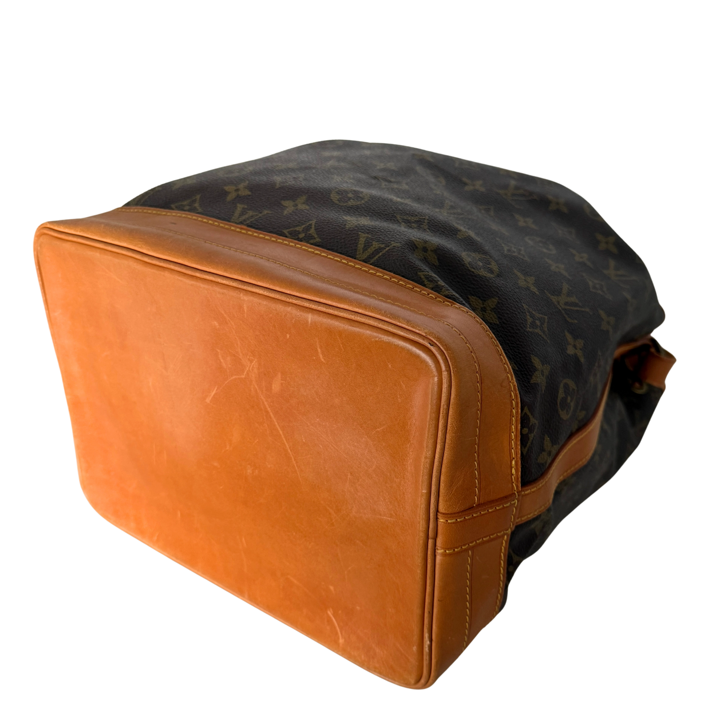 Louis Vuitton Grand Sac Noé Monogram Canvas Braun / gut