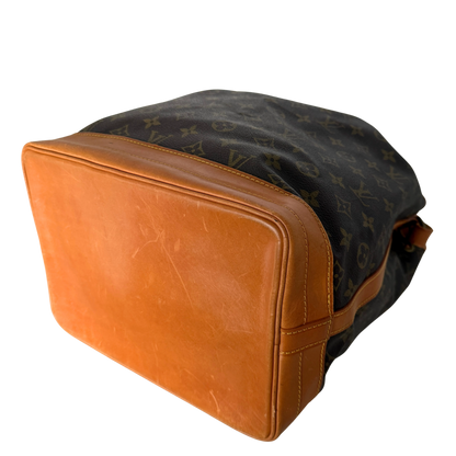 Louis Vuitton Grand Sac Noé Monogram Canvas Braun / gut