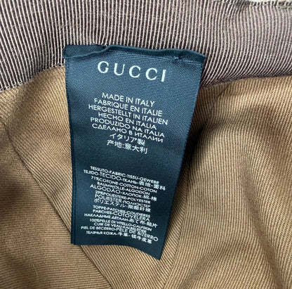 Gucci GG Baseballkappe Größe M Beige / neuwertig Gucci