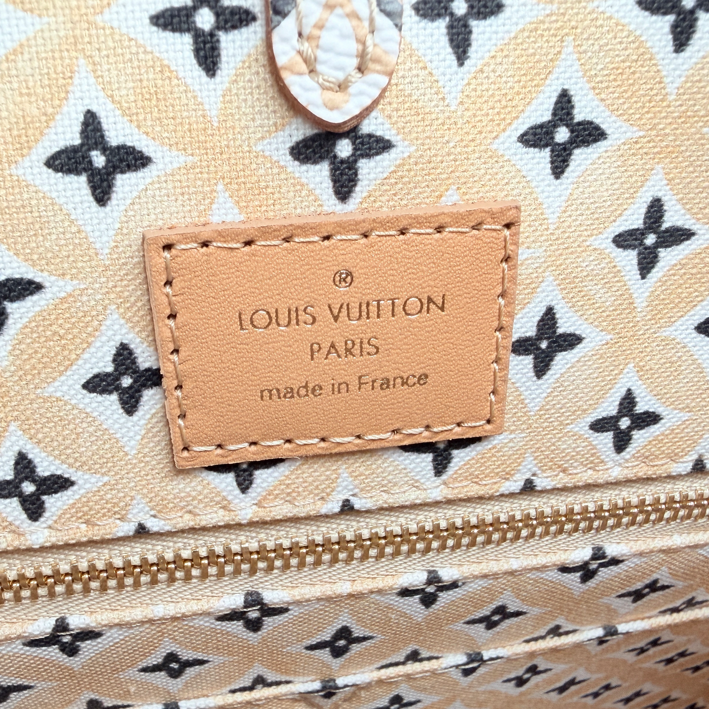 Louis Vuitton By the Pool OnTheGo MM Beige Monogram Giant Watercolor M22975 / neuwertig Echtheitscheck