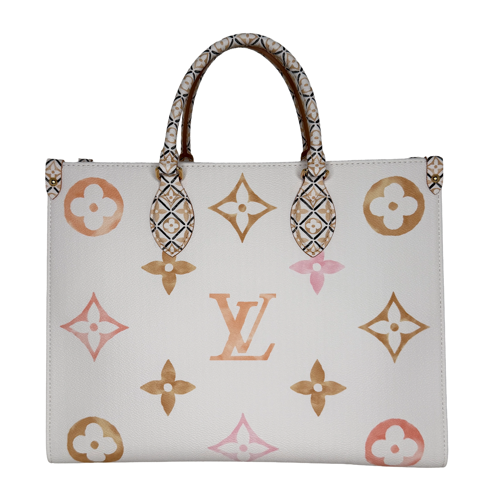 Louis Vuitton By the Pool OnTheGo MM Beige Monogram Giant Watercolor M22975 / neuwertig Echtheitscheck