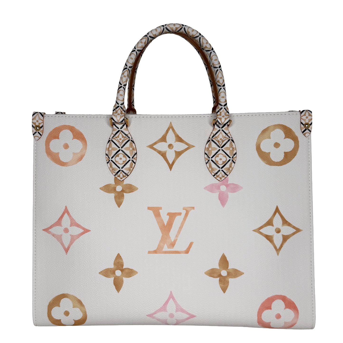 Louis Vuitton By the Pool OnTheGo MM Beige Monogram Giant Watercolor M22975 / neuwertig Echtheitscheck