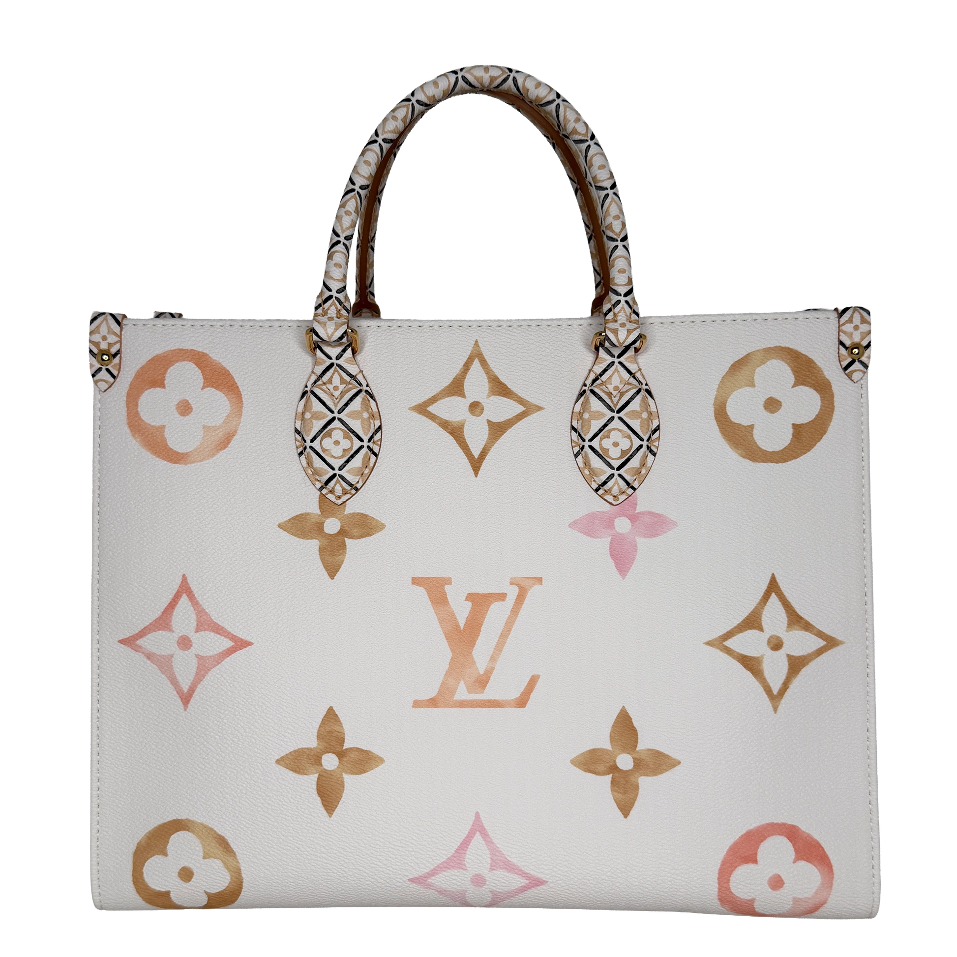 Louis Vuitton By the Pool OnTheGo MM Beige Monogram Giant Watercolor M22975 / neuwertig Echtheitscheck
