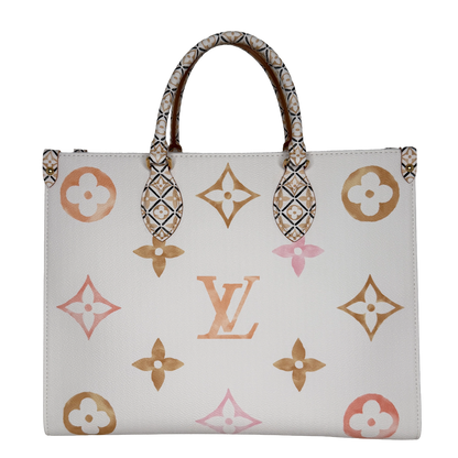 Louis Vuitton By the Pool OnTheGo MM Beige Monogram Giant Watercolor M22975 / neuwertig Echtheitscheck