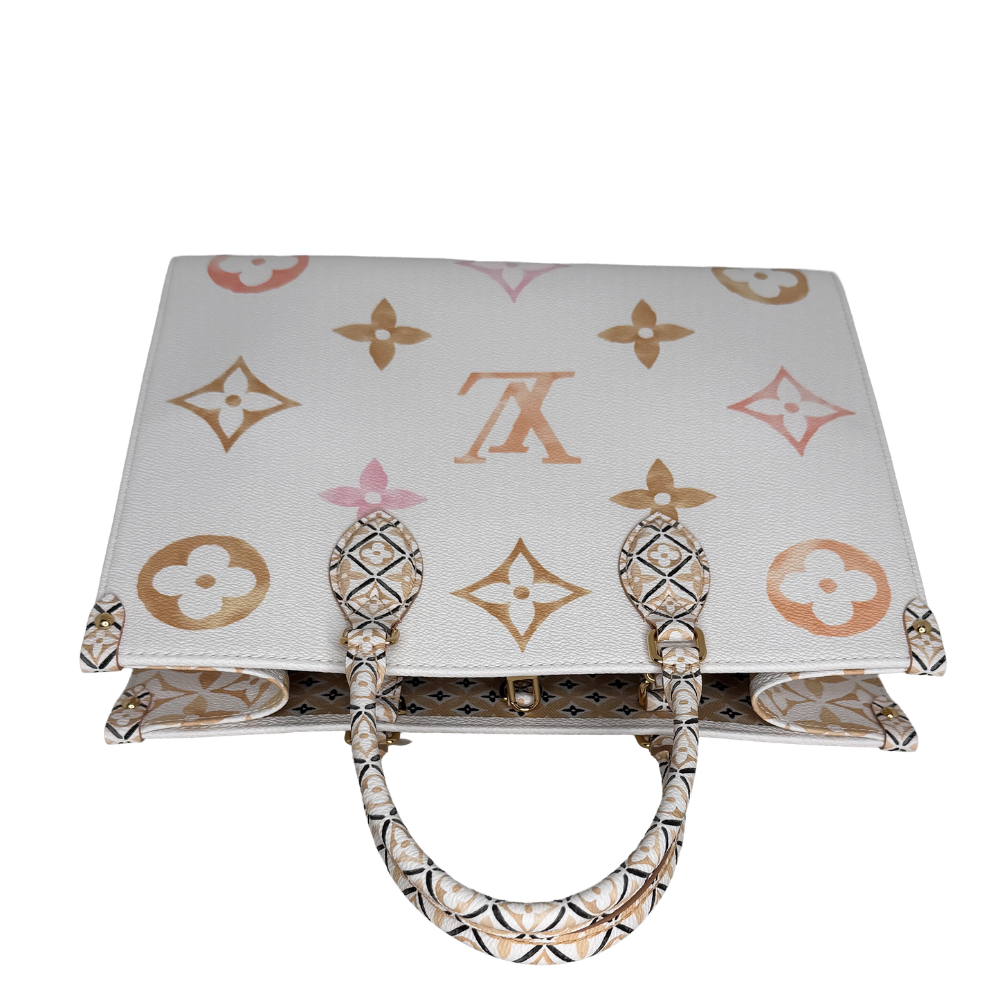 Louis Vuitton By the Pool OnTheGo MM Beige Monogram Giant Watercolor M22975 / neuwertig Echtheitscheck