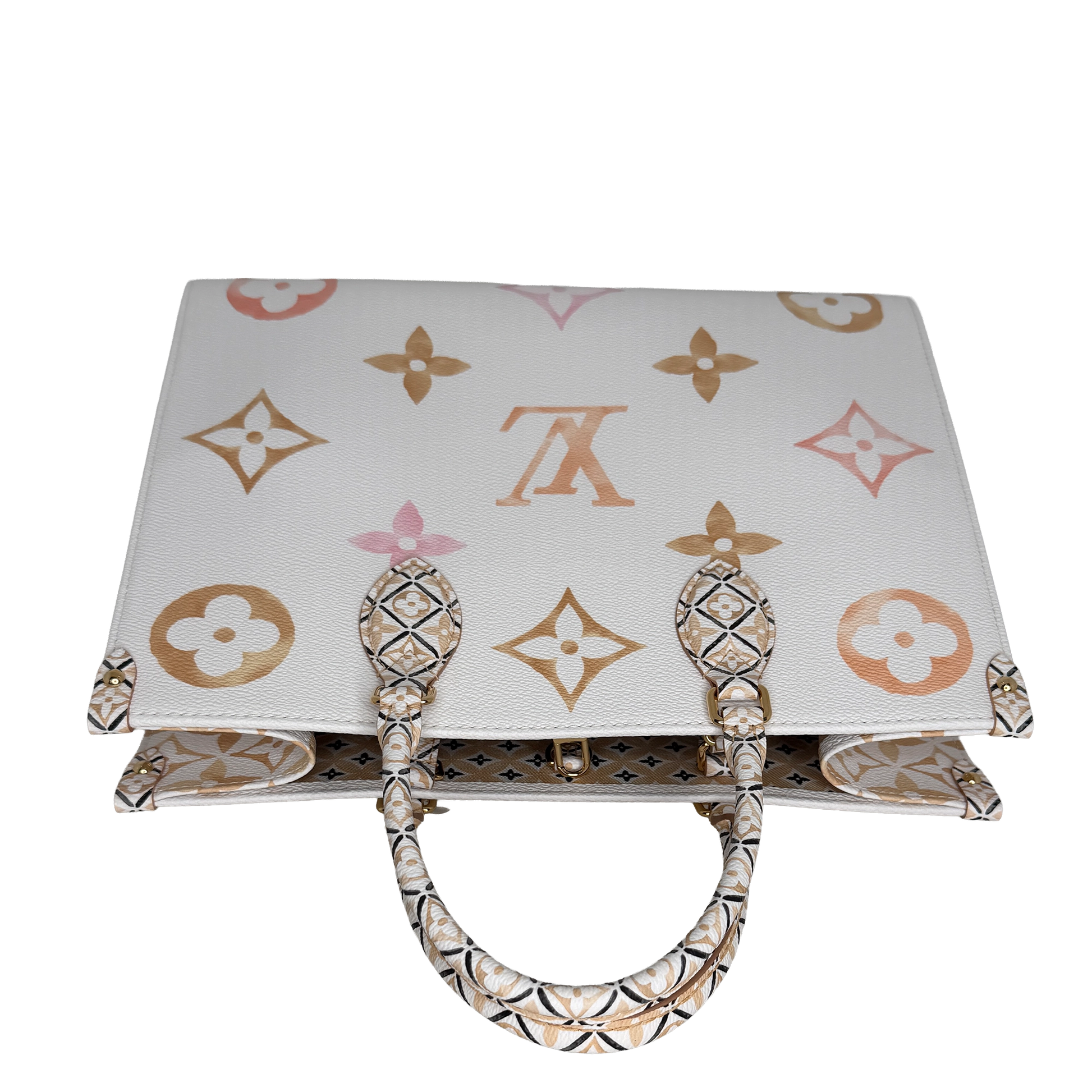 Louis Vuitton By the Pool OnTheGo MM Beige Monogram Giant Watercolor M22975 / neuwertig Echtheitscheck