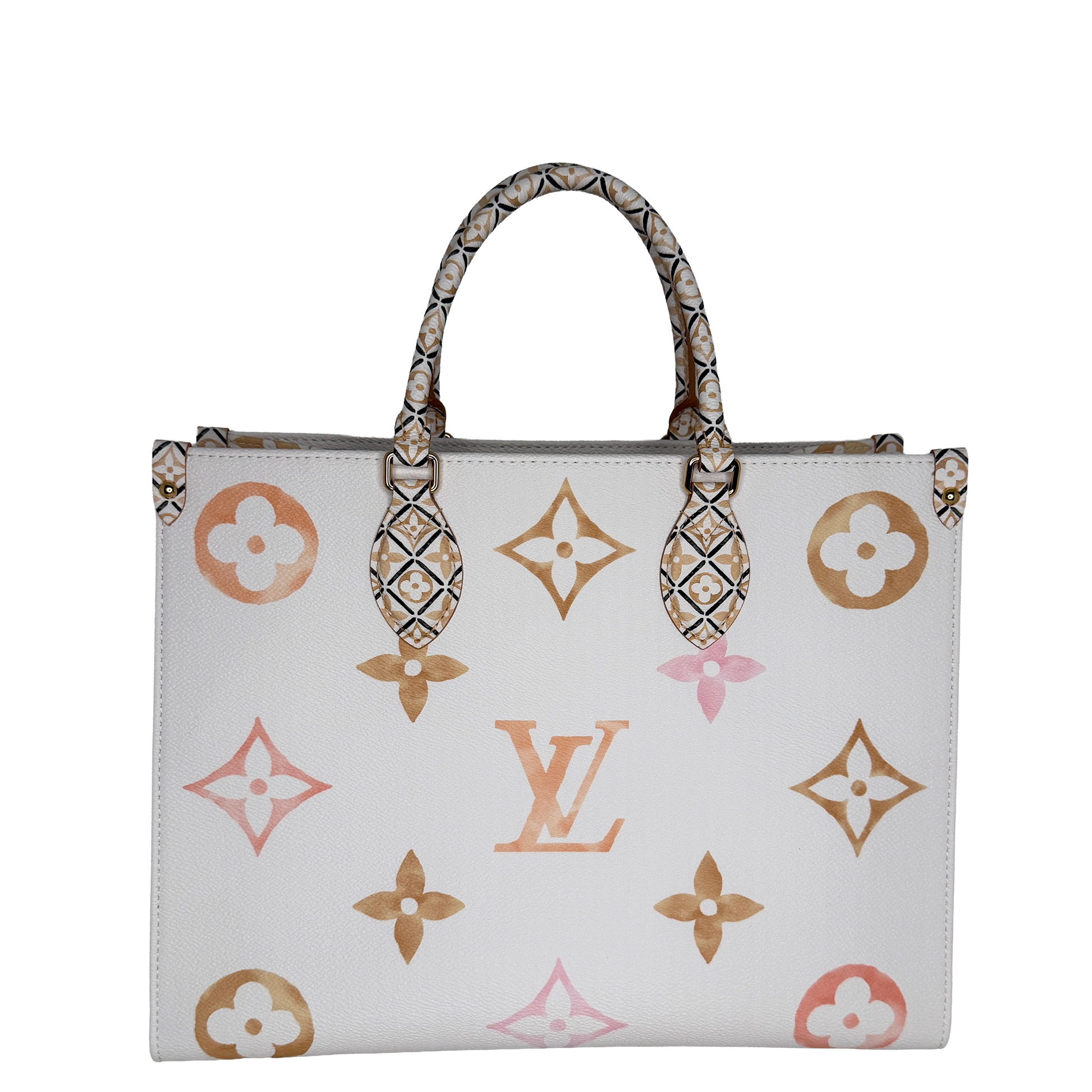 Louis Vuitton By the Pool OnTheGo MM Beige Monogram Giant Watercolor M22975 / neuwertig Echtheitscheck