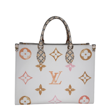 Louis Vuitton By the Pool OnTheGo MM Beige Monogram Giant Watercolor M22975 / neuwertig Echtheitscheck