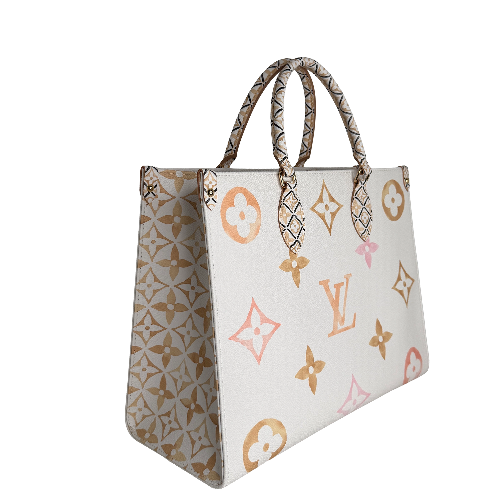 Louis Vuitton By the Pool OnTheGo MM Beige Monogram Giant Watercolor M22975 / neuwertig Echtheitscheck