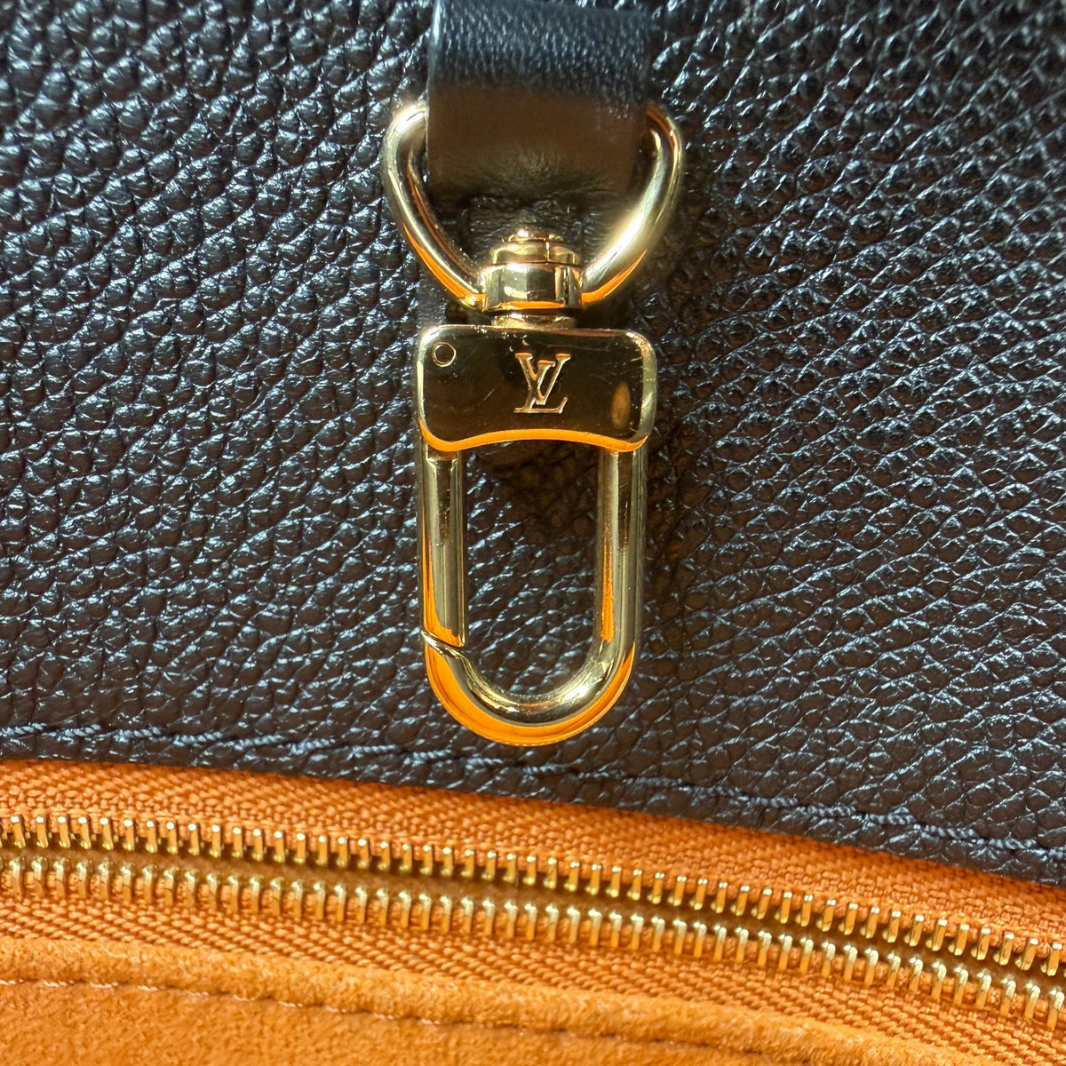 Louis Vuitton OnTheGo GM Monogram Empreinte Schwarz Gold Louis Vuitton
