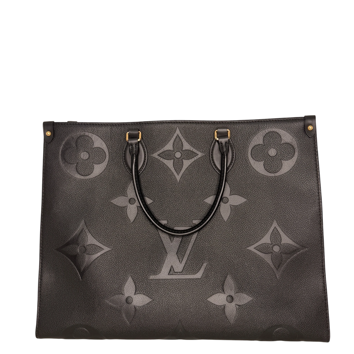 Louis Vuitton OnTheGo GM Monogram Empreinte Schwarz Gold Louis Vuitton