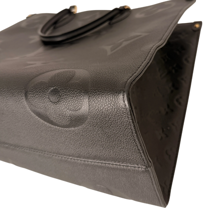 Louis Vuitton OnTheGo GM Monogram Empreinte Schwarz Gold Louis Vuitton
