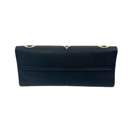 Louis Vuitton onthego MM M45495 Monogram Empreinte Leder schwarz beige / sehr gut Louis Vuitton