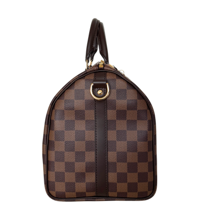 Louis Vuitton Speedy 30 Bandoulière Damier Ebene N40590 Braun Fullset / neuwertig Louis Vuitton